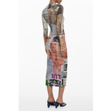 Desigual WOMEN&#39;S LONG DRESS IN BEIGE | Shoptok.si
