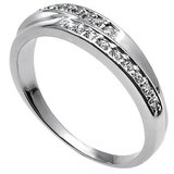  Ženski oliver weber real crystal prsten sa belim swarovski kristalom m ( 41036rm ) Cene