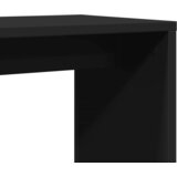  Bočni stolić crni 50 x 30 x 50 cm od konstruiranog drva | shoptok.hr