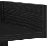  Knjižni ormar crni hrast 86x25 5x140 cm od drvenih materijala | shoptok.hr