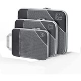 INF Torba za organizator prtljage, 3-delna vidna prenosna kompresijska kocka Black, (21544057) | Shoptok.si