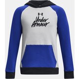 Under Armour Pulover UA Rival Fleece Script CB HD-BLU - Boys | Shoptok.si