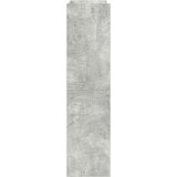 vidaXL Regal za čevlje betonsko siv 60x25x100 cm inženirski les | Shoptok.si