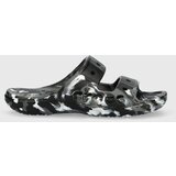 Crocs Natikači BAYA MARBLED SANDAL ženski, črna barva, 208332 | Shoptok.si