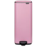 Brabantia Rožnat jeklen koš za smeti s pedalom 30 l Bo – | Shoptok.si