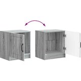  Noćni ormar 2 pcs Siva sonoma 43 x 34,5 x 47 cm | shoptok.hr