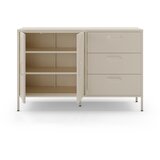 Marckeric Kremno bela komoda 140x90 cm Diora – | Shoptok.si