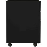  Premična omara za dokumente črna 39x45x60 cm jeklo, (20705437) | Shoptok.si