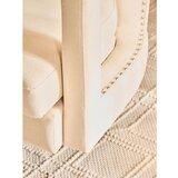 Premier Housewares Bež okretna baršunasti fotelja Hestia – | shoptok.hr