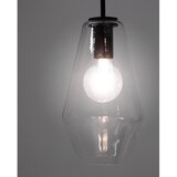Kave Home Črna viseča svetilka s steklenim senčilom ø 17 cm Mao – | Shoptok.si