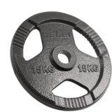 Rebel Active olimpijski set utega od lijevanog željeza 2x15kg, rupa 51mm, ploča s ručkama | shoptok.hr