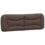 Maison Chic posteljno vzglavje - vzglavna omarica - vzglavna stranica rjava 160 cm umetno usnje, (21704053) | Shoptok.si