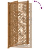  Vrtna vrata 100x175 cm Otporna na vremenske uvjete Čelična Križni Dizajn | shoptok.hr