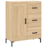  Visoka komoda hrasta sonome 69 5x34x180cm od konstruiranog drva | shoptok.hr