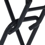  Sklopivi vrtni stol Antacitski Ø50x72 cm Čelik | shoptok.hr