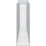  Gabionska košara s lukom 400x50x160/180 cm pocinčano željezo | shoptok.hr