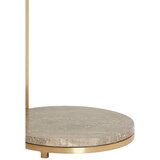 Light & Living Okrugao pomoćni stol s mramornom pločom ø 26 cm Leda – | shoptok.hr