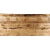 Stolna ploča sa živi rub 140x60x2,5cm masivno grubo drvo manga | shoptok.hr