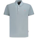 Napapijri Muška Polo Majica Kratkih Rukava Siva | shoptok.hr