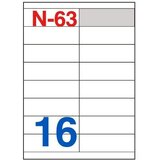 NANO Etikete za laserske i ink-jet pisače , N-63, 105x33,8 mm, 100/1 | shoptok.hr