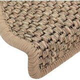 vidaXL Samolepilne preproge za stopnice sisal 15 kosov 65x25 cm | Shoptok.si