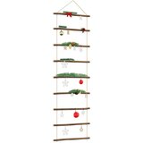 vidaXL Zidni ukras u obliku ljestava 50x150 cm prirodna grana | shoptok.hr