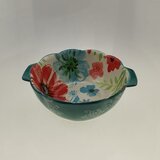 Keramička činija cveće 23x20cm 210049 | ePonuda.com