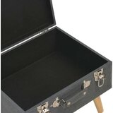 vidaXL Taburei za pohranu od tkanine 3 kom tamnosivi | shoptok.hr