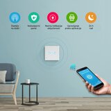 Olimp Sport Smart prekidač svetla 2x5A Wi-Fi WFPS-W2/WH | ePonuda.com