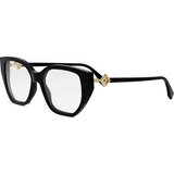 Fendi Diamonds Black Rectangular Eyeglasses - ONE SIZE (53) Cijene