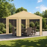 Gazebo 3 x 3 m Krem Poliester i čelik 190 gsm | Eponuda.ba