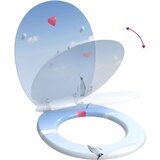  Toaletni pokrov s tiho zaporo Modra 44 x 38 cm MDF plošča, (5000207990) | Shoptok.si