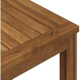  Stolić za kavu Prirodna 50 x 68,5 x 36 cm Čvrsto drvo akacije | shoptok.hr