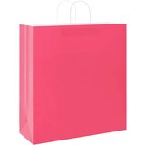  Papirnate vrečke 250 kosov z ročaji roza 45x17x48 cm, (5000160835) | Shoptok.si