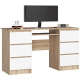 AKORD PISALNA MIZA A-11 CLP 6SZ SONOMA / BELO, (21702719) | Shoptok.si