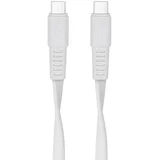 RivaCase PS6005 WT12 Type-C / Type-C cable, 1,2m white, 12/96