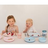 Mepal Svijetlo zeleni/u srebrnoj boji dječji pribor za jelo 3 kom od nehrđajućeg čelika Little farm – | shoptok.hr