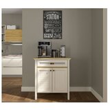 Hanah home Višenamenska komoda za kafu Krem Hrast Siva boja FRN 21035 | ePonuda.com