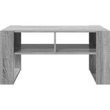  Klubska miza Siva Sonoma 92 x 53 x 45 cm Konstruiran les, (5000121311) | Shoptok.si
