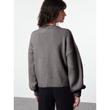 Trendyol Ženski duks Twoaw25Hi00147, antracitno/siva | Eponuda.com