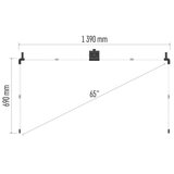  GoSmart Ambientna LED RGB osvetlitev za TV 65- (165 cm) Slike