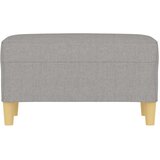  Klupa svjetlosiva 70 x 35 x 41 cm od tkanine | Eponuda.ba