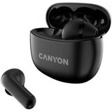 Canyon slušalke TWS-5 Bluetooth headset, with microphone, BT V5.3 JL 6983D4, Frequence Response:20Hz-20kHz, battery EarBud 40mAh*2+Charging Case 500mAh, type-C cable length 0.24m, size: 58.5*52.91*25.5mm, 0.036kg, Black - CNS-TWS5B | Shoptok.si
