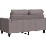  Dvosjed od tkanine smeđesivi 120 cm | shoptok.hr