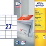 Avery Zweckform Avery General Usage Labels, White, 70 x 32 mm Cijene