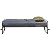 WOOOD Črna zložljiva postelja z letvenim dnom 90x200 cm Lucy – | Shoptok.si