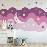Ambiance zidna samoljepljiva naljepnica Scandinavian Clouds Starry Sky Cijene