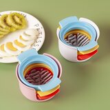 Venisymlis Rožnati Rezalnik Za Jajca 1 V 1, Ročni Rezalnik Za Jajca, Kuhalnik Za Jajca Z Linijo Za Rezanje Jajc Iz Nerjavečega Jekla, (22071754) | Shoptok.si