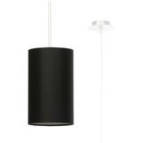  Sollux SL.0742 - Luster na sajli OTTO 1xE27/60W/230V, prečnik 15 cm, crna | Eponuda.com