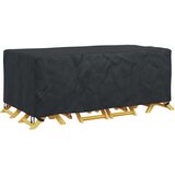 vidaXL Navlaka za vanjski namještaj Crna 200 x 110 x 70 cm 600D | shoptok.hr